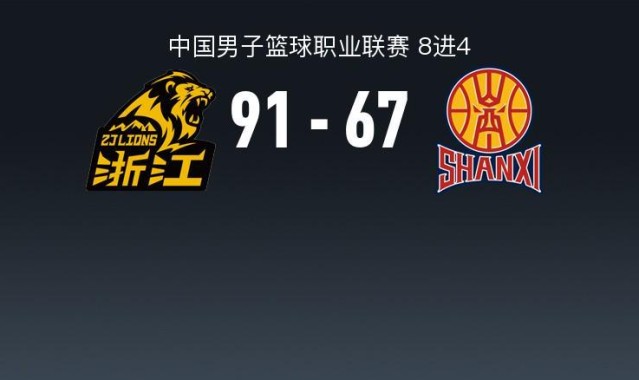 kaiyun-CBA战报：广厦91-67大胜山西，巴里-布朗32+1+5